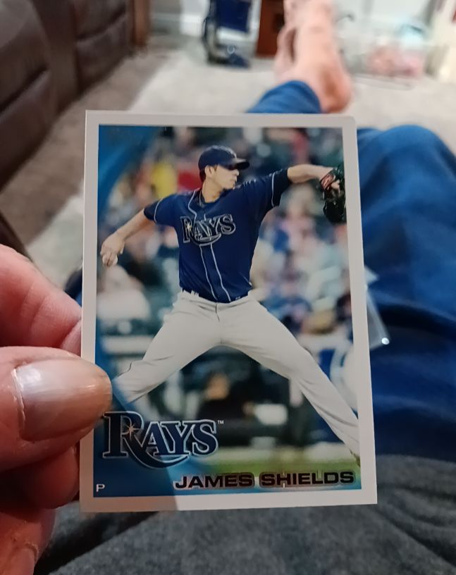 2010 Topps #195 James Shields — front
