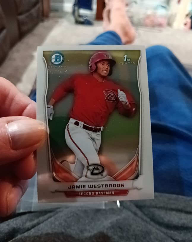 2014 Bowman Chrome Prospects #BCP46 Jamie Westbrook — front