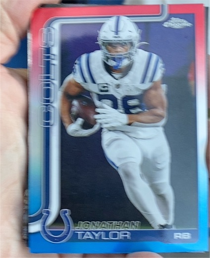 2025 Topps Chrome #130 Jonathan Taylor — front
