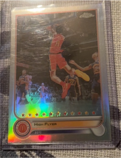 2022 Topps Chrome McDonald's All American #59 High Flyer — front