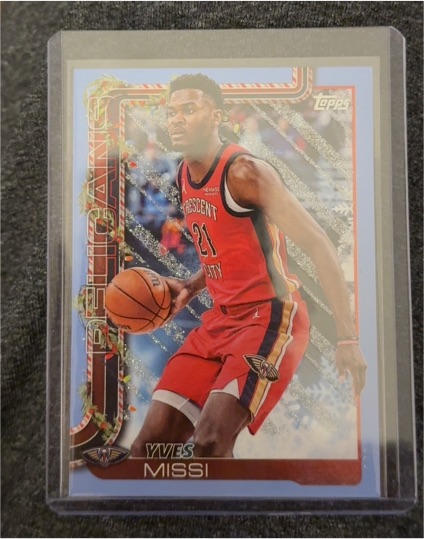 2025-26 Topps Holiday #H153 Yves Missi — front