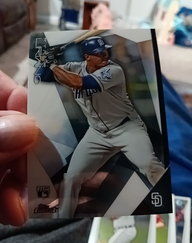 2015 Topps Finest #50 Rymer Liriano — front