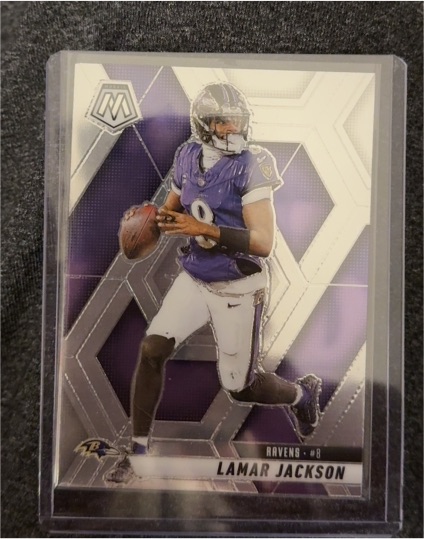 2025 Panini Mosaic #3 Lamar Jackson — front