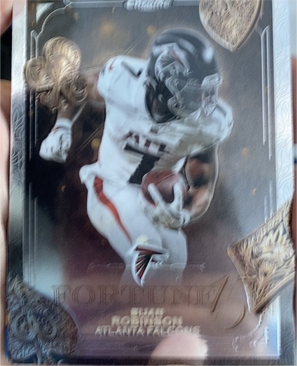 2025 Topps Chrome #F15-14 Bijan Robinson — front