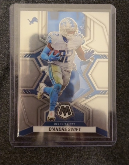 2020 Panini Mosaic #215 D'Andre Swift — front