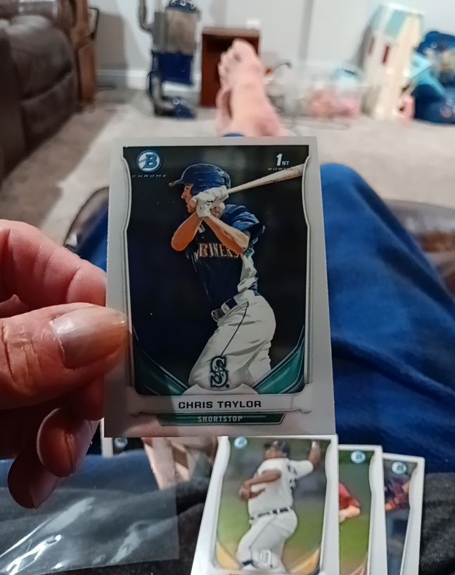 2014 Bowman Chrome Prospects #BCP14 Chris Taylor — front