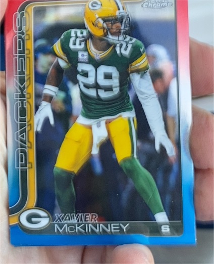 2025 Topps Chrome #113 Xavier McKinney — front