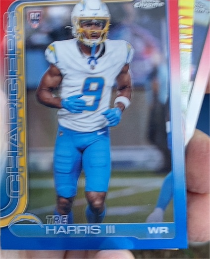 2025 Topps Chrome #338 Tre Harris III — front