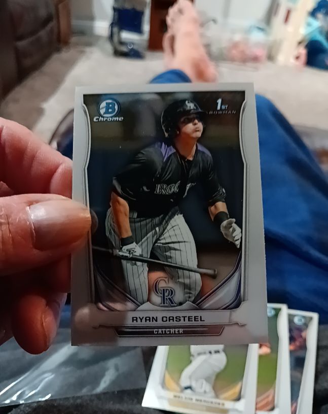2014 Bowman Chrome Prospects #BCP5 Ryan Casteel — front