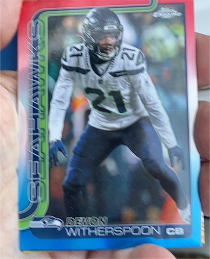 2025 Topps Chrome #277 Devon Witherspoon — front