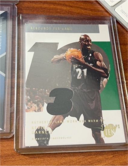 2002-03 Topps Ten #23 Kevin Garnett — front