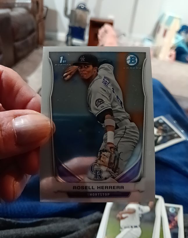 2014 Bowman Chrome Prospects #BCP4 Rosell Herrera — front