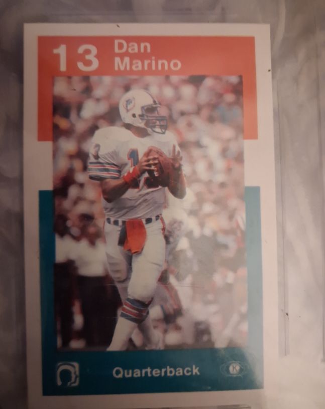 1984 Police #13 Dan Marino — front