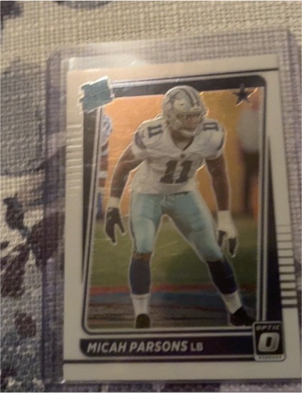2021 Panini Donruss Optic #245 Micah Parsons — front