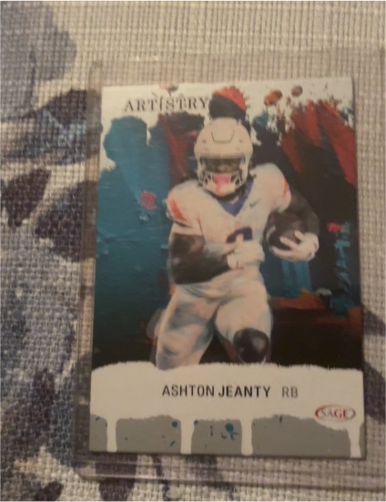 2025 Sage Artistry #1 Ashton Jeanty — front