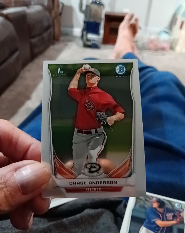 2014 Bowman Chrome Prospects #BCP62 Chase Anderson — front