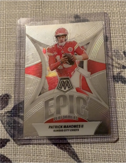 2024 Panini Mosaic Epic Performers #EP-PH Patrick Mahomes II — front