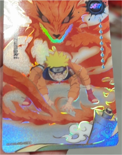 Naruto Uzumaki NRSA01-SSR-002L3 Kayou Naruto TCG — front