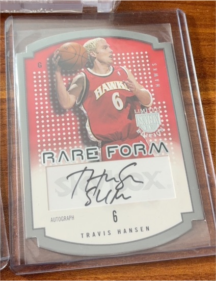 2003 Skybox Limited Edition Rare Form #6 Travis Hansen — front