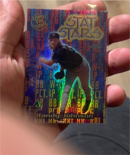 2000 Topps Chrome Own the Game #OTG19 Randy Johnson — front