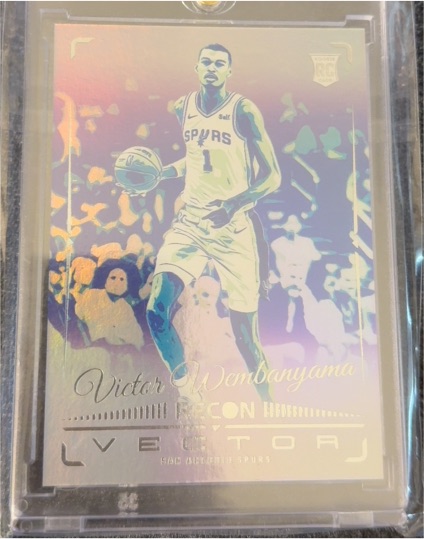 2023-24 Panini Recon Vector #22 Victor Wembanyama — front