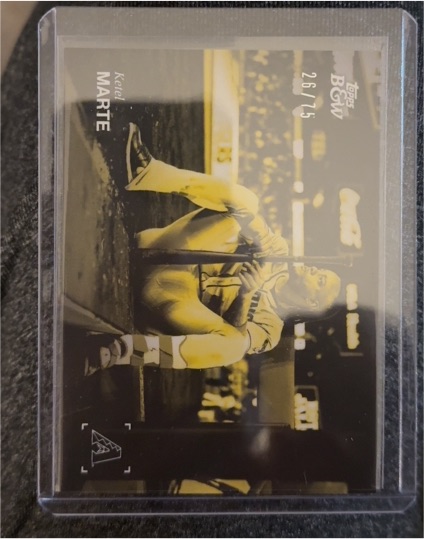 2025 Topps Black & White #74 Ketel Marte — front