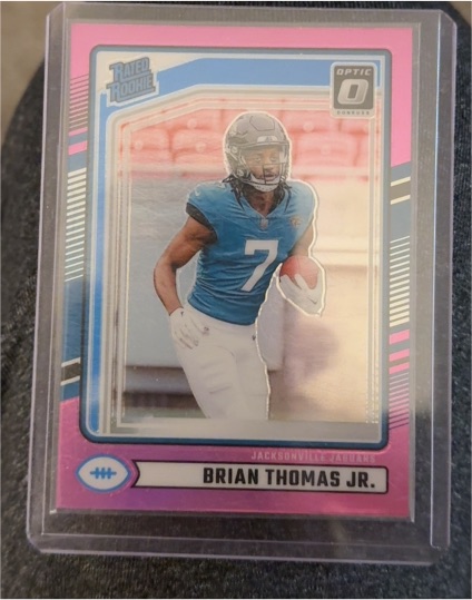 2024 Donruss Optic Preview #313 Brian Thomas Jr. — front