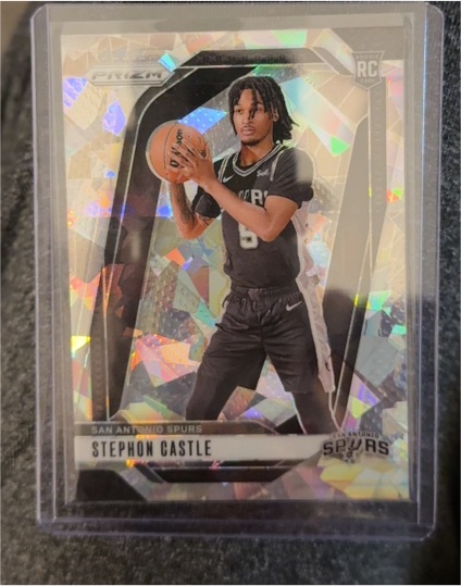 2024-25 Panini Prizm #234 Stephon Castle — front