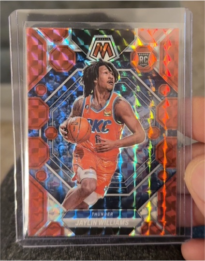 2022-23 Panini Mosaic #241 Jaylin Williams Rookie — front