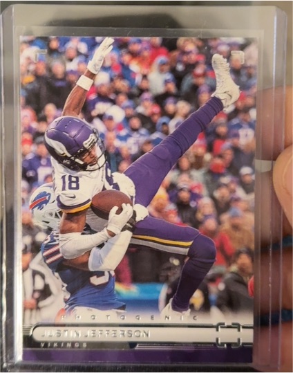 2022 Panini Chronicles Photogenic #PH-22 Justin Jefferson — front