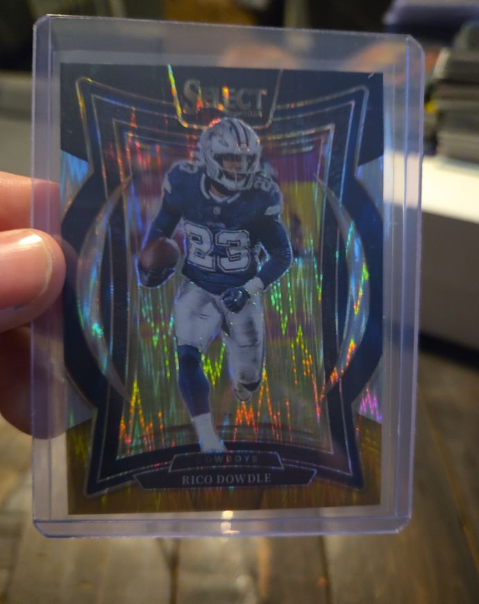 2024 Panini Select #90 Rico Dowdle — front