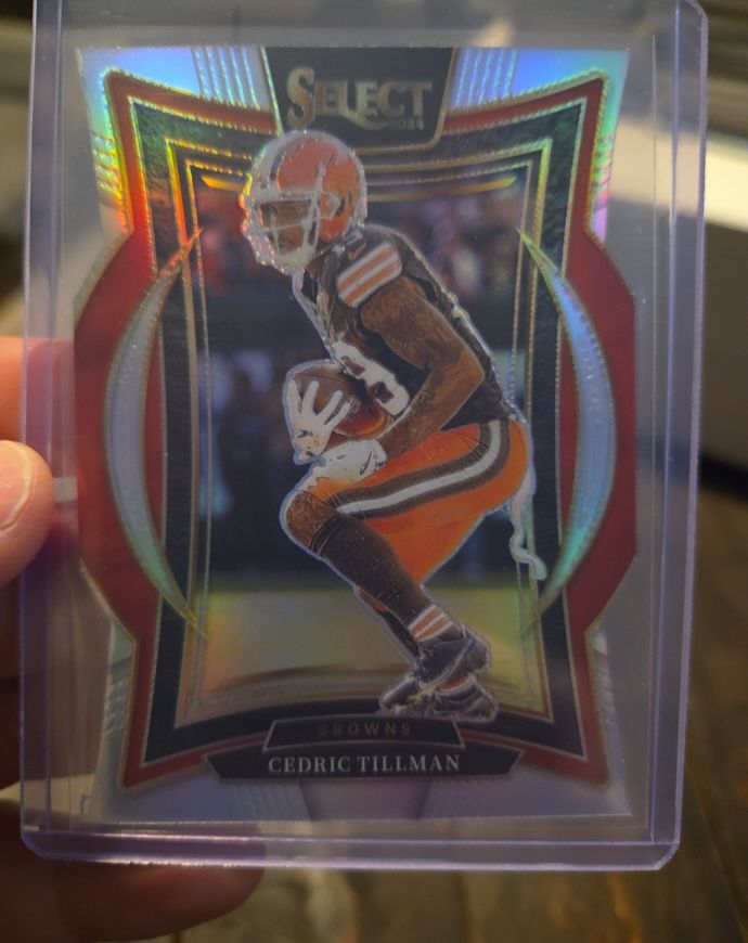 2024 Panini Select #17 Cedric Tillman — front