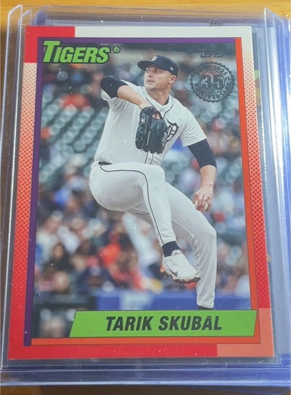 2025 Topps Series 2 - 1990 Topps #90B2-39 Tarik Skubal — front