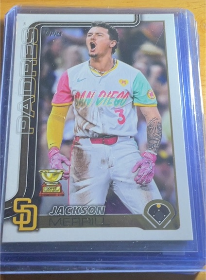 2025 Topps Series 1 #125 Jackson Merrill — front