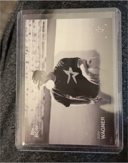 2025 Topps Black & White #099 Billy Wagner — front