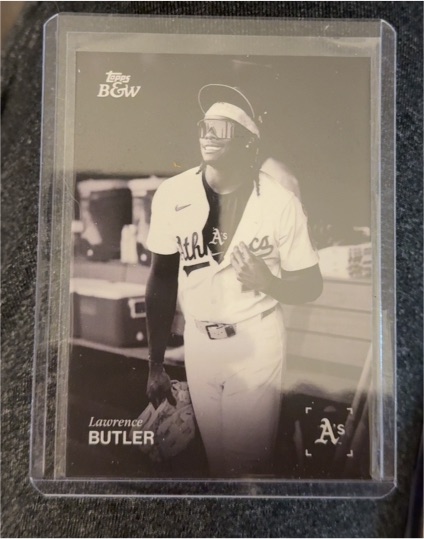 2025 Topps Black & White #56 Lawrence Butler — front