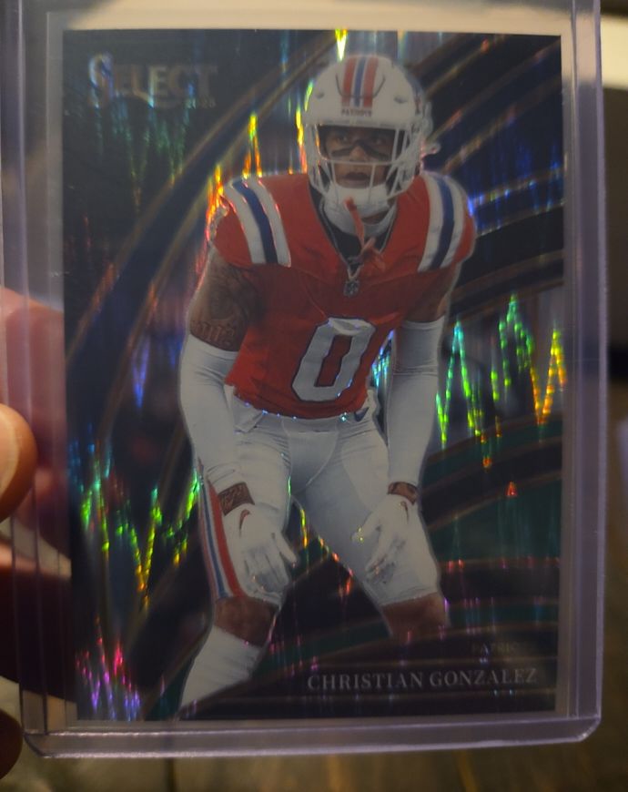 2025 Panini Select Club Level #280 Christian Gonzalez — front