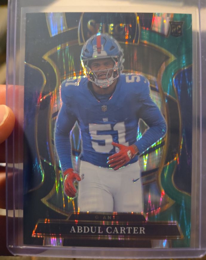 2025 Panini Select #95 Abdul Carter — front