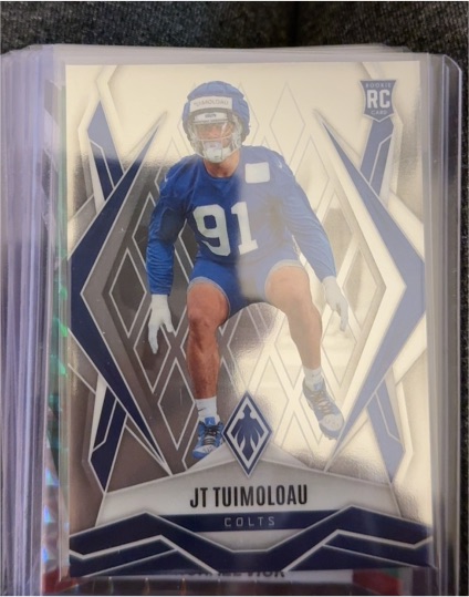 2025 Panini Phoenix #218 JT Tuimoloau — front