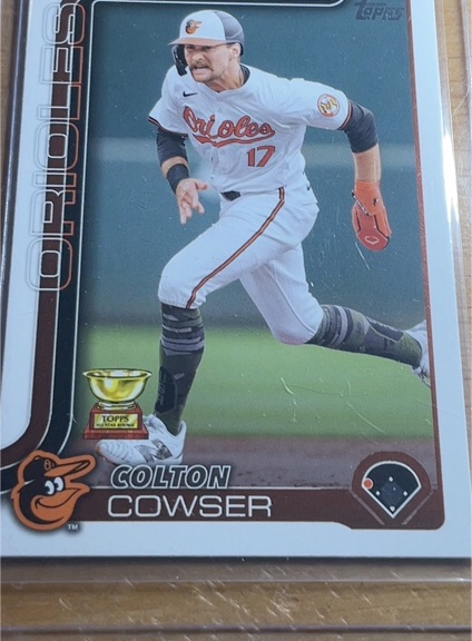 2025 Topps Series 1 #230 Colton Cowser — front