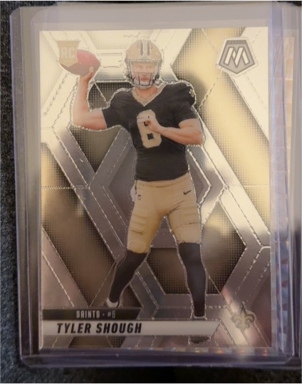 2025 Panini Mosaic #312 Tyler Shough — front