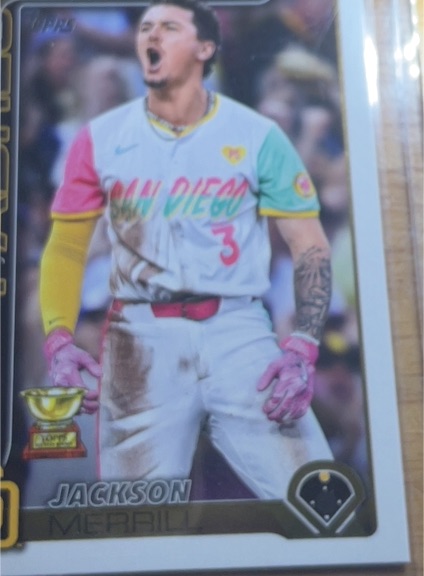 2025 Topps Series 1 #125 Jackson Merrill All-Star Rookie Cup — front