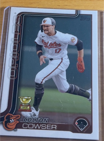 2025 Topps Series 1 #230 Colton Cowser — front