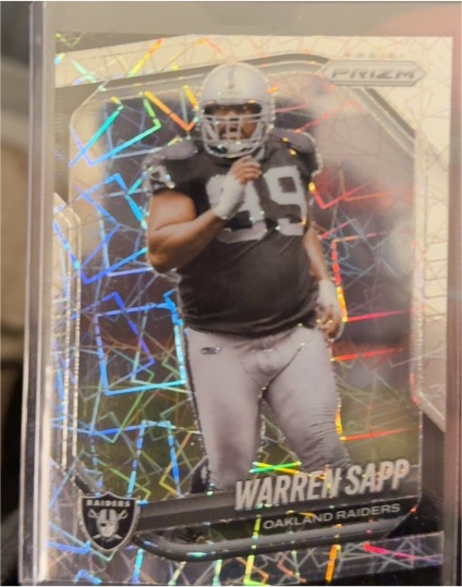 2025 Panini Prizm #212 Warren Sapp — front