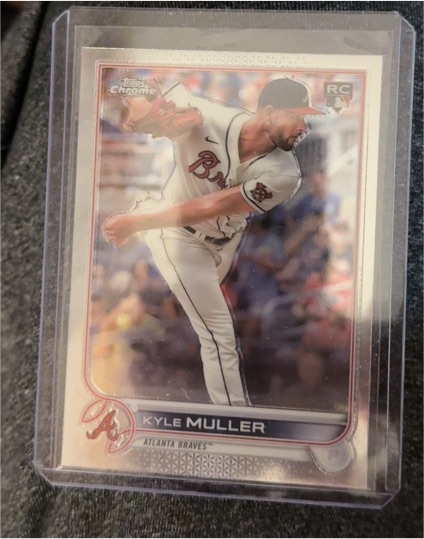 2022 Topps Chrome #70 Kyle Muller — front