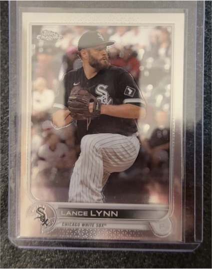 2022 Topps Chrome #60 Lance Lynn — front