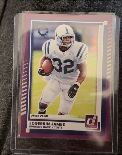 2025 Panini Donruss #276 Edgerrin James — front