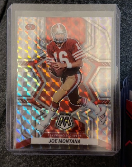 2022 Panini Mosaic #248 Joe Montana — front