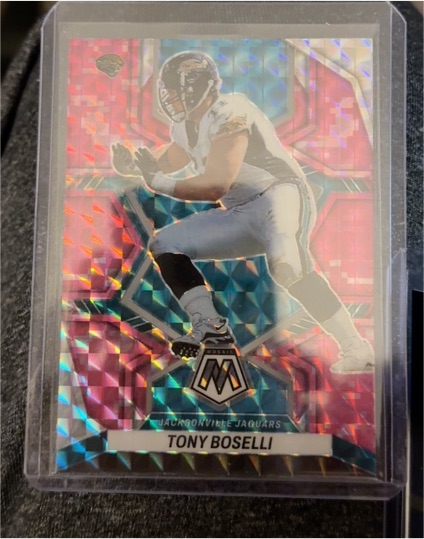 2022 Panini Mosaic #247 Tony Boselli — front