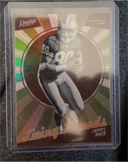 2023 Panini Prestige Living Legends #LL-21 Jerry Rice — front